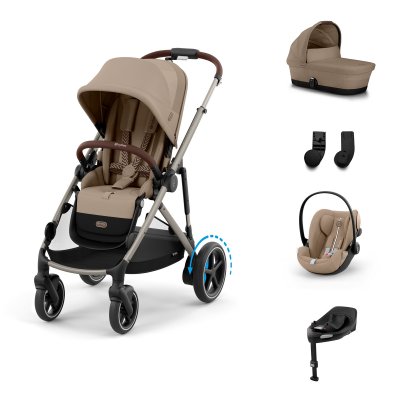 Cybex eGazelle S Travel System M - Almond Beige