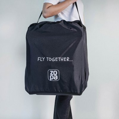 Zopa Přepravní taška na kočárek - Black - obrázek