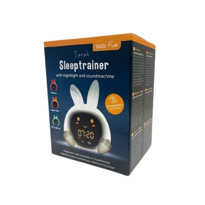 Zazu Tréninkový budík s nočním světlem a melodiemi - Králíček Sarah - obrázek
