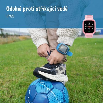 Zazu Dětské chytré hodinky 4G - Růžové - obrázek