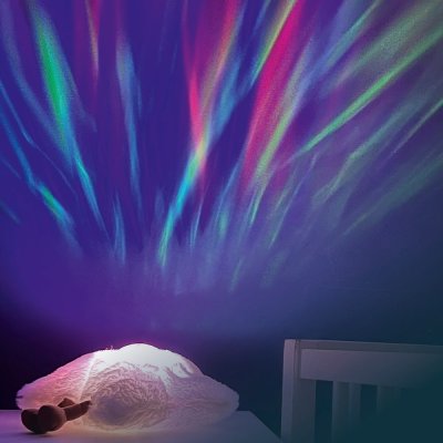 Zazu Projektor polární záře - Hvězda Gaia Bílá - obrázek