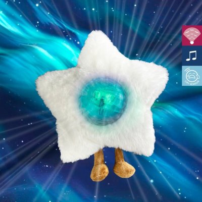 Zazu Projektor polární záře - Hvězda Gaia Bílá