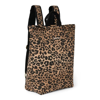 Studio Noos Batoh pro maminky Puffy - Brown Leopard - obrázek