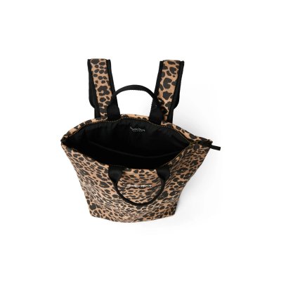 Studio Noos Batoh pro maminky Puffy - Brown Leopard - obrázek