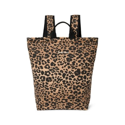 Studio Noos Batoh pro maminky Puffy - Brown Leopard
