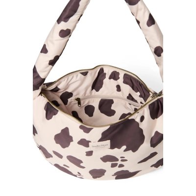 Studio Noos Crossbody taška Puffy - Brownish Holy Cow - obrázek