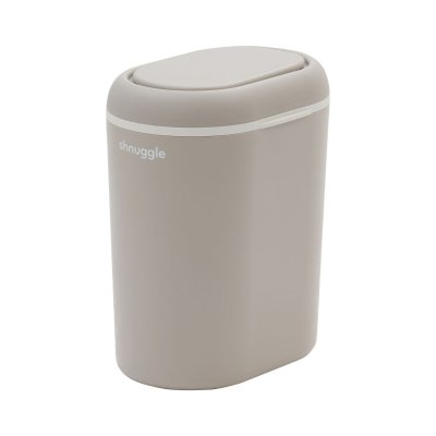 Shnuggle Eco-Touch koš na plenky - Taupe - obrázek