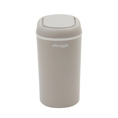 Shnuggle Eco-Touch koš na plenky - Taupe - obrázek