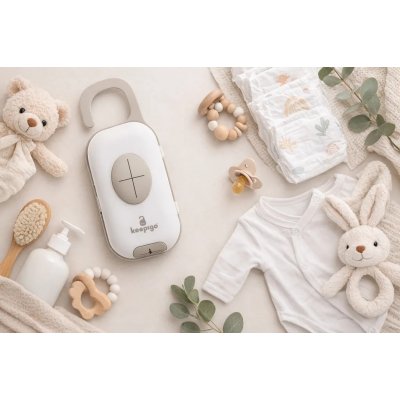 KeepiGo Prebalovací organizér 3v1 - Béžový - obrázek