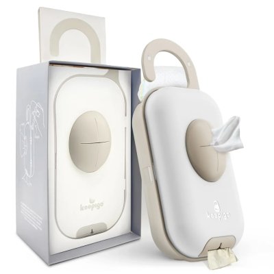 KeepiGo Prebalovací organizér 3v1 - Béžový - obrázek