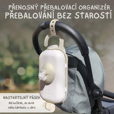 KeepiGo Prebalovací organizér 3v1 - Modrý - obrázek