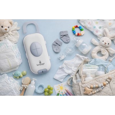 KeepiGo Prebalovací organizér 3v1 - Modrý - obrázek