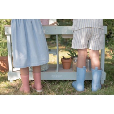 Little Dutch Dřevěná venkovní kuchyňka - obrázek