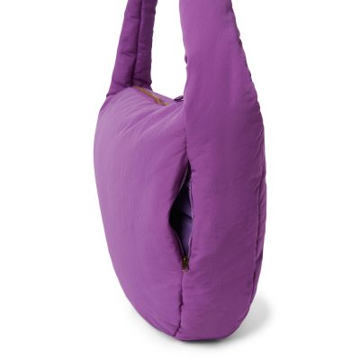 Studio Noos Crossbody taška Puffy - Textured Purple - obrázek