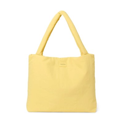 Studio Noos Taška Mom Bag Puffy - Textured Butter Yellow - obrázek