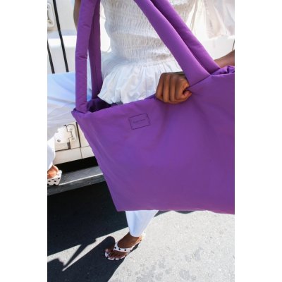 Studio Noos Taška Mom Bag Puffy - Textured Purple - obrázek