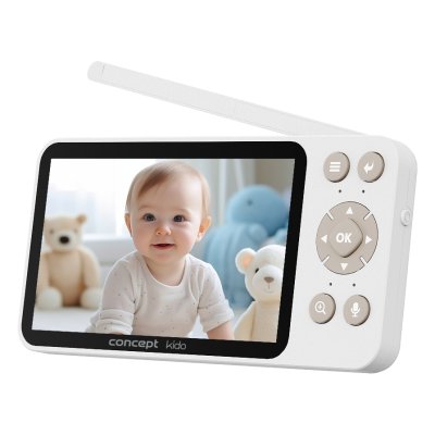 Concept Dětská chůvička s kamerou a LED osvětlením Kido KD5010 - obrázek