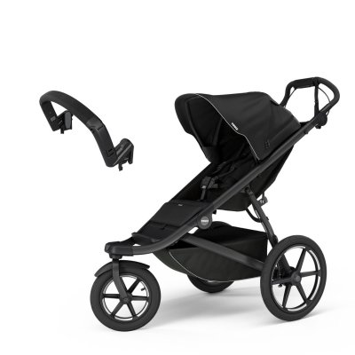 Thule Urban Glide 3 s magnetickou sponou + Madlo na kočárek - Black