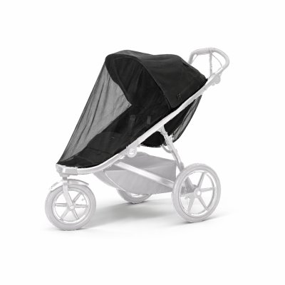 Thule Urban Glide 3 s magnetickou sponou + Madlo + Pláštěnka + Moskytiéra - Tinted Taupe - obrázek