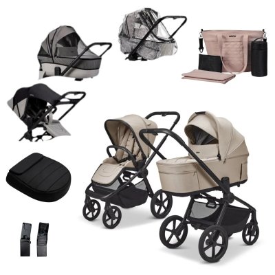 Moon ReSea Fold Extra Kompletní kočárek - Sand