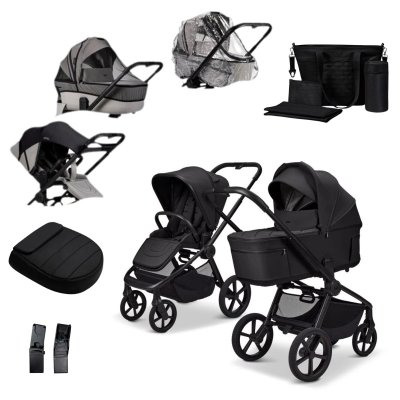 Moon ReSea Fold Extra Kompletní kočárek - Onyx