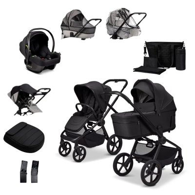 Moon ReSea Fold Kombi Kompletní kočárek - Onyx