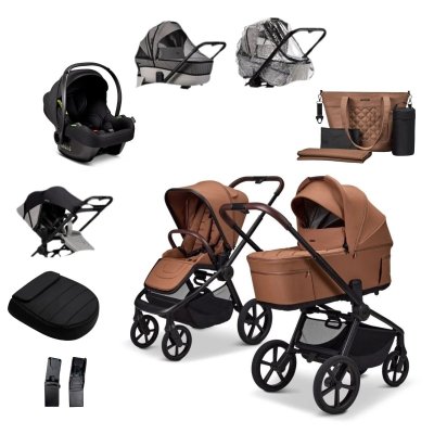 Moon ReSea Fold Kombi Kompletní kočárek - Cognac