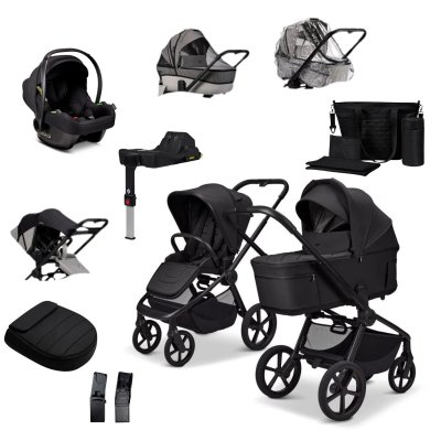 Moon ReSea Fold Maxi Kompletní kočárek - Onyx