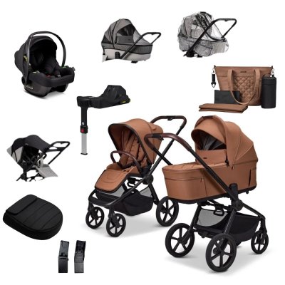 Moon ReSea Fold Maxi Kompletní kočárek - Cognac