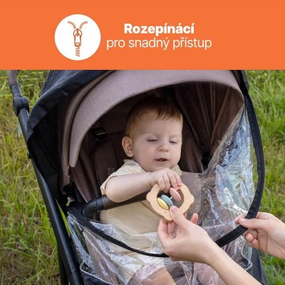 Zopa Univerzální pláštěnka na tříkolový kočárek - obrázek