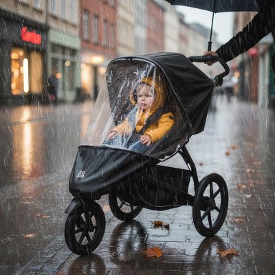 Zopa Univerzální pláštěnka na tříkolový kočárek - obrázek