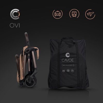 Cavoe Ovi Cestovní kočárek - Mocca - obrázek