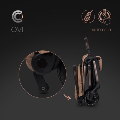 Cavoe Ovi Cestovní kočárek - Mocca - obrázek