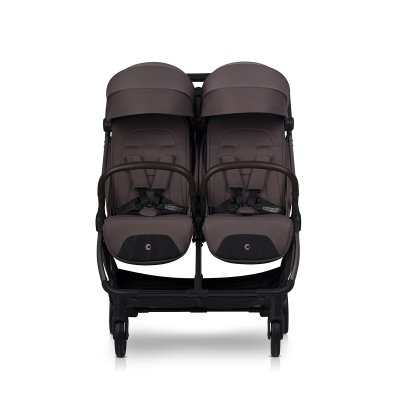 Cavoe Deux Kočárek pro dvojčata/sourozence - Chocolate - obrázek