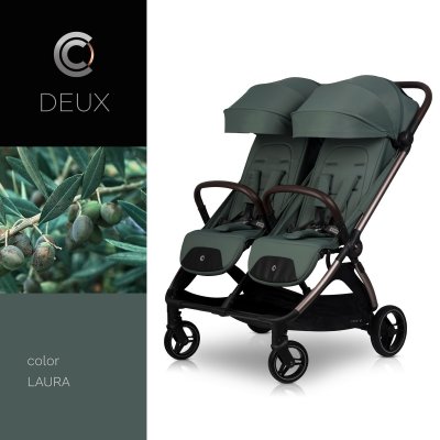 Cavoe Deux Kočárek pro dvojčata/sourozence - Laura - obrázek