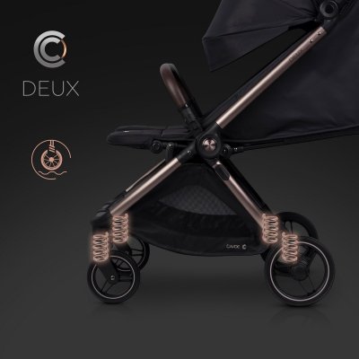 Cavoe Deux Kočárek pro dvojčata/sourozence - Meteorite - obrázek