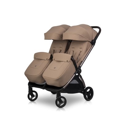 Cavoe Deux Kočárek pro dvojčata/sourozence - Mocca - obrázek