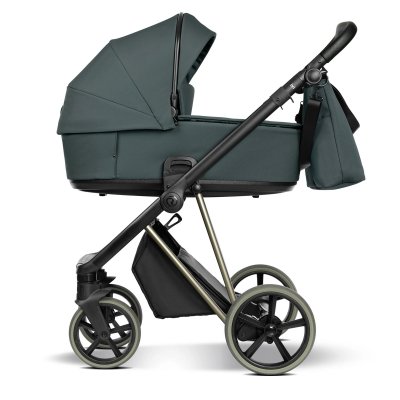 Roan Ivi Vintage Kombinovaný kočárek 2v1 - Grey/Himalayan Green