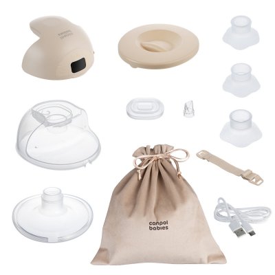 Canpol Babies Elektrická odsávačka mateřského mléka do podprsenky SmartSense - obrázek