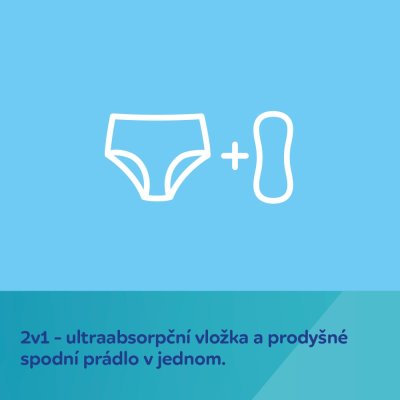 Canpol Jednorázové poporodní kalhotky s vložkou 2v1, 5ks - L/XL - obrázek