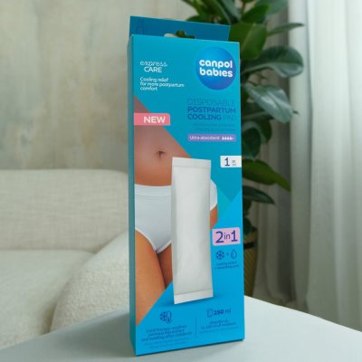 Canpol Jednorázová poporodní chladicí vložka, 1ks - obrázek