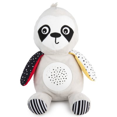 Canpol Babies Senzorická hračka s melodiemi a projektorem 3v1 BabiesBoo - Lenochod - obrázek