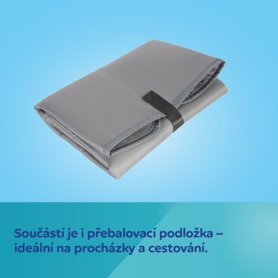 Canpol Babies Multifunkční přebalovací batoh - Černý - obrázek