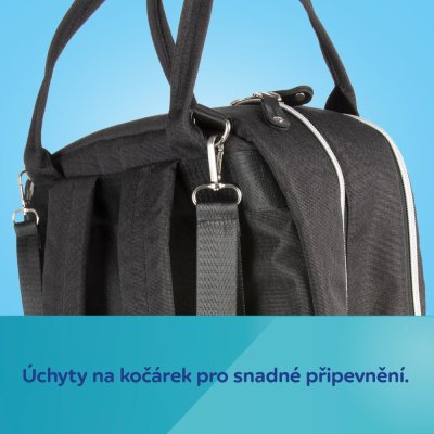 Canpol Babies Multifunkční přebalovací batoh - Černý - obrázek