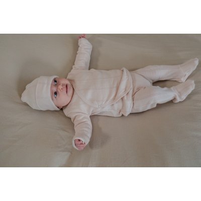 Lodger Čepička Pointelle - Powder, vel. 0 - 6 měsíců - obrázek