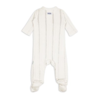 Lodger Overal novorozenecký Pointelle - Cream, vel. 50 - obrázek