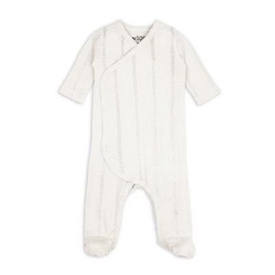 Lodger Overal novorozenecký Pointelle - Cream, vel. 50