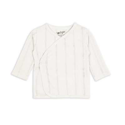 Lodger Zavinovací kabátek Pointelle - Cream, vel. 62