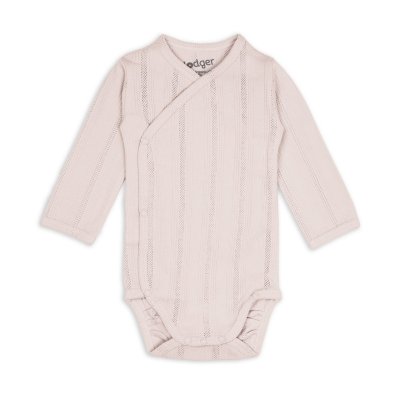 Lodger Body s dlouhým rukávem Pointelle - Powder, vel. 68