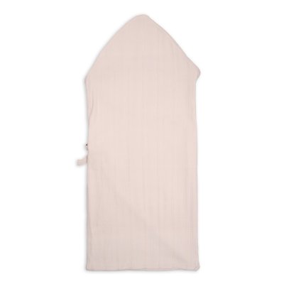 Lodger Wrapper Newborn Pointelle - Powder - obrázek